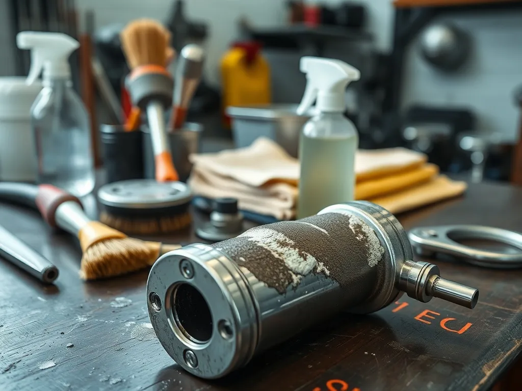 Jak poprawnie usuwać smary i oleje z części metalowych w myjce warsztatowej?