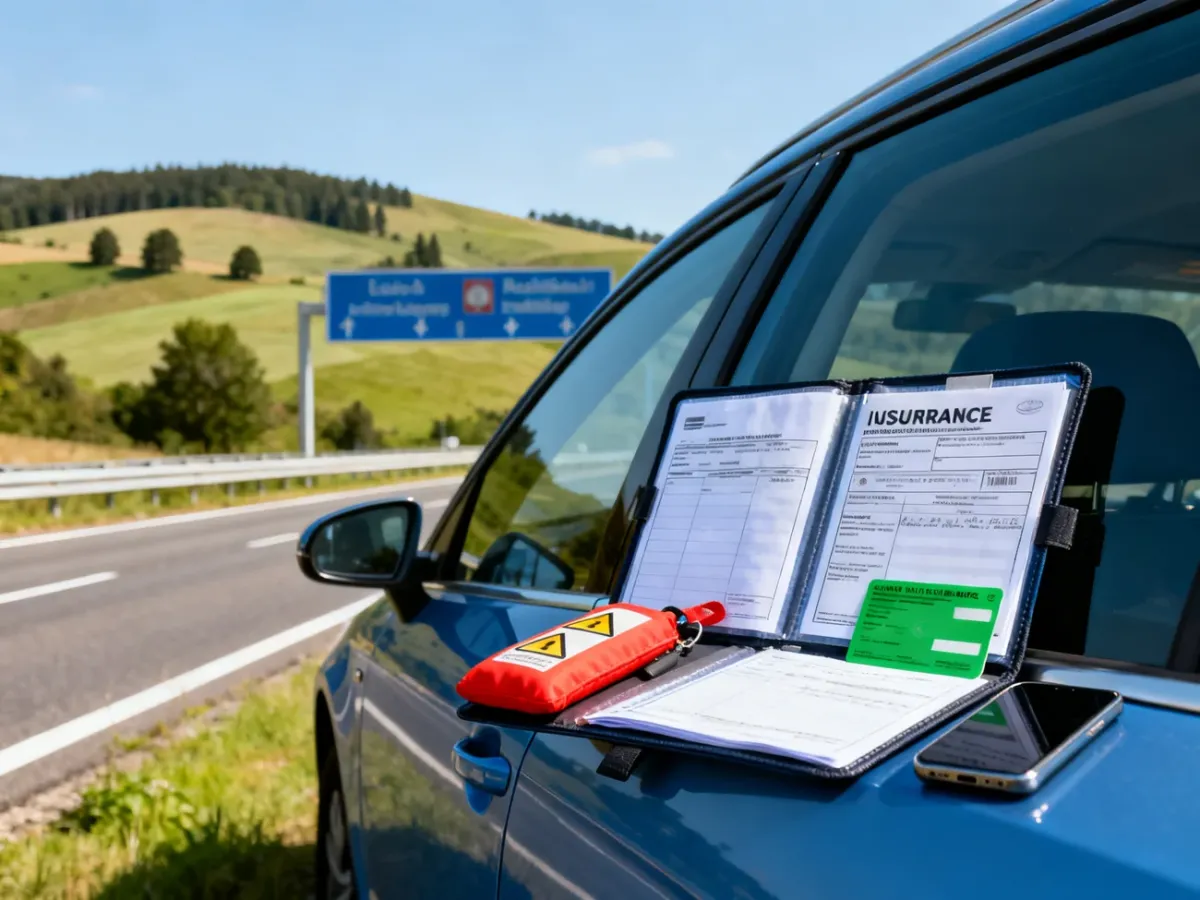 Dokumenty ubezpieczeniowe przygotowane przed podróżą zagraniczną